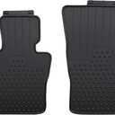Car Floor Mats Custom Fit for Mini Cooper F55 Hardtop 4 Door, F56 Hardtop 2 Door & F57 Convertible Black Rubber All Weather Protection Auto Floor Liners(Set of 2 Front Mats)
