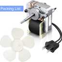 Frienda Universal Bathroom Vent Fan Motor Replacement Electric Motors Kit Compatible with Nutone Broan 50CFM 120V(3000 RPM 120V)