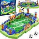 Mini Foosball Table Game for Kids Soccer Board Game, Portable Tabletop Pinball Interactive Sports Game, Indoor Family Party Birthday Gift Educational & Active Toy for Boys Girls Ages 3+