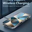 2 x FNTCASE for Google Pixel-10-Pro XL Case: Clear Pixel 9 Pro XL Phone Cases with Screen Protector Slim Rugged Cell Cover Transparent Anti Yellowing Shockproof Protective (Clear)