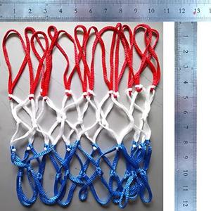 Small Net Replacement for 12 Loops Mini Basketball Hoop, 8"-10.25" Rims, All Weather Anti Whip