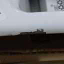 Riverby 27" Undermount Single Basin Cast Iron Kitchen Sink with Basin Rack and Cutting Board (White)