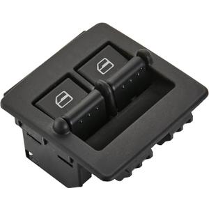 Power Window Switch Fits for VW Beetle 1998-2010.Replaces 1C0959527, 1C0959855,1C0959855A.Left Driver Side Control Door vidrios Master Switch