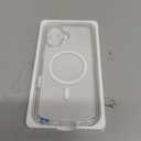 Miracase for iPhone 17 Case 6.3'', Full-Body Military Grade Drop Protection Outdoor Phone case with Built-in Glass Screen &Camera Control,Easy Installation,Compatible with MagSafe,Clear