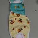 3 Pack Washable Female Dog Diaper Onesie Sanitary Pantie with Adjustable Suspender, Reusable Fixed Doggie Diapers, Super Absorbent Leakproof for Small Medium Large Dog in Heat Cycle M (Medium(10"-16" Waist))