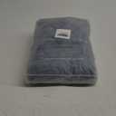 SearchI Stretch Dining Chair Seat Covers Set of 6, Soft Removable Washable Seat Covers for Dining Chairs, Dining Room Seat Cover Protector (Rear-Covered, Hexagon Blue)