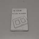 ISUNMEA 6.7 Inch Solar Lighted House Numbers for Outside, Light Up Waterproof LED Address Signs for Houses, Backlit Illuminated Exterior Modern House Numbers Light (8-Black, 6.75IN)