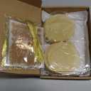 Blosssound Acrylic Christmas Tree Ornaments DIY Christmas Craft Kits Hanging Acrylic Xmas Ball Decorations with Stickers Ribbons for Winter Holiday Party Favors (Red,Cute)