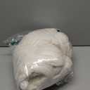 decorUhome Soft Fleece Cream White Throw Blanket for Couch, Cozy Fluffy Plush Flannel Striped Blanket for Sofa Bed, Lightweight Decorative Ribbed Fuzzy Blanket for Woman, 50x60 Inches