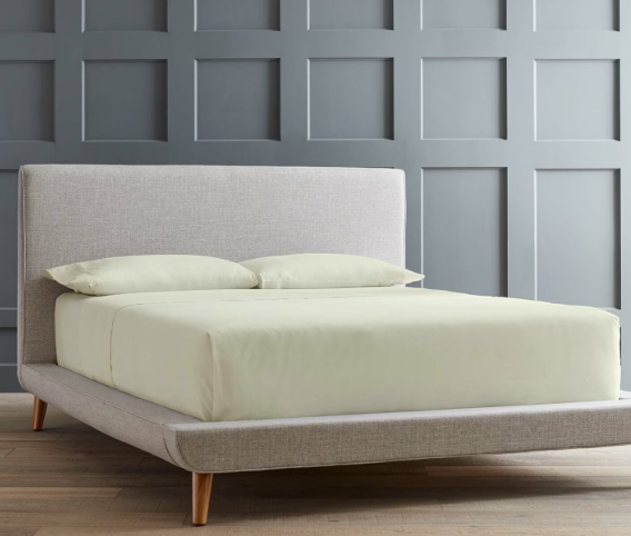 Light Green King Sized Bed sheets 2 Piece pillow case , And bed Cover 78 x 80 inch