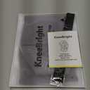 KNEEBRIGHT Light Hinged Knee Brace for Women, Strong Adjustable Compression Knee Brace, Quick Wrap Around Patella Support with Side Stabilizers for Meniscus Tear, Arthritis Large