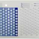 90 Day / 3 Month Cold Seal Medication Pill Blister Cards, One Piece Disposable Easy to Use Blister Pack for Pill, Medicine and Vitamins, Ideal for Summer Camps, Pharmacists, Caregivers (Pack of 6)