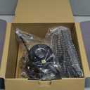 Jocuu Gooseneck Electric Pour Over Kettle with Temperature Control, Tea & Pour Over Coffee Kettle, Stainless Steel, Auto Shutoff BoilDry Protection, 0.8L, Matte Black