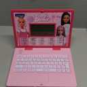 Lexibook Barbie, Educational and Bilingual Laptop in English/Spanish, Toy for Children with 124 Activities to Learn, Play Games and Music, Pink, JC598BBi2