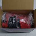 8FT Halloween Inflatables Spider Outdoor Decorations for Yard, Large Creepy Spider Props for Halloween Party Garden Lawn Patio Outside House Window Decor (Red)