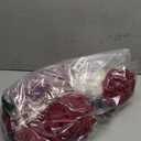 Bernat Alize Blanket-EZ Super Soft Looped Yarn for Beginners, Hand Knitting- No Needles or Hooks Needed, Burgundy 2 Pack