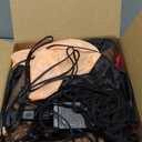 Joiedomi Hanging Christmas Inflatables Decoration, Christmas Inflatable Reindeer and Climbing Santa, Blow Up Santa with Build-in LED for Xmas Party Indoor, Outdoor, Yard, Garden, Lawn Decor