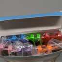 Party Sunglasses Bulk - Adult Retro Plastic Pack of 12 Vintage Sunglasses for Men Women - Party Favors (Multicolor Frames With Multicolor Lenses-1)