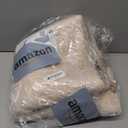 GarveeHome 4x6 Jute Scalloped Washable Area Rug for Nursery Room, Solid Floral Soft Nursery Rug Non Slip Low Pile Small Carpet Stain Resistant Throw Rug for Dorm Kids Room Office Dining Room