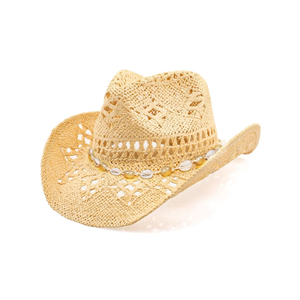 Cowboy Hat,Cowgirl Hat,Cowboy Hats for Women/Mens/Straw Wide with Shapeable Brim Cowboy Hat for Womens/White/Black.