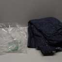 MYSKY HOME Sofa Covers Love Seat Couch Covers Couch Covers for Reclining Couches Couch Cover Sectional Washable Couch Cover with Tassels Sofa Protector for Kids, Dogs, Pets, 71"x118", Navy Blue