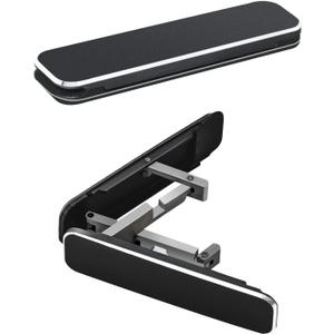 DWTB Phone Kickstand,Multi-Angle Aluminum Cell Phone Kickstand Attachment(Adjustable Angle)(Vertical and Horizontal Stand) Black