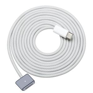 USB-C to Magnetic 3 Fast Charging Cable (2 m/6.6 ft), Compatible with MacBook Air (15''/13'' M4 2025, M3 2024, 15'' M2 2023, 13" M2 2022), MacBook Pro (16"/14" 2024/2023/2021), Space Gray