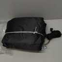 Super Lightweight Mini Van Cover,Large Car Cover Waterproof All Weather,Rain UV Protection Full Exterior Covers Fit MPV 191" to 206" (Size 18: MPV MiniVan (Under 207"), Black(Air Pro))