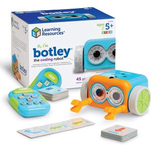 Learning Resources Botley the Coding Robot - Code Games for Boys and Girls, Robotics for Kids, STEM Programming, Scientific Building Toys, Engineering Gift Set