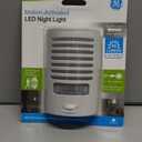 GE LED Night Light, Motion Sensing, Dimmable, Louver Shade, White, Plug-in, UL-Certified, Ideal Nightlight for Bedroom, Bathroom, Kitchen, Hallway and More, 67555 (1 Pack)