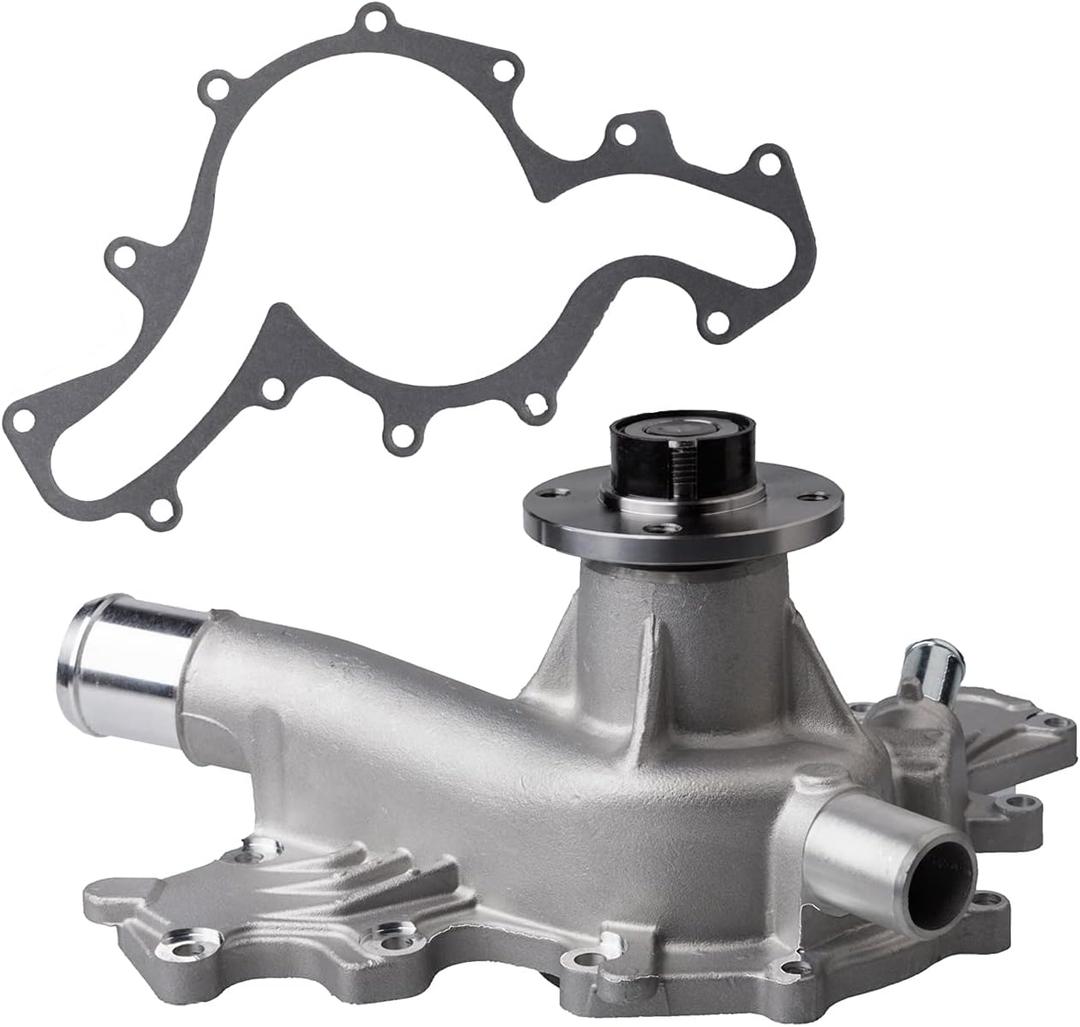 TUCAREST AW4108 Water Pump Kit With Gasket (For 4.0L V6 SOHC) Compatible With 97-10 Fo-rd Explorer, 01-10 Explorer Sport Trac, 05-10 Mustang, 01-11 Ranger, Ma-zda B4000 /98-10 Me-rcury Mountaineer