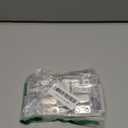 Flush Mount Bracket with Screws 6 Sets Hanging Buckle Kit, Interlocking Heavy Duty Photo Frame Hook, Furniture Connector for 100lb Picture Hangers Art Gallery Wall Mount Hardware, Stainless Steel (6)