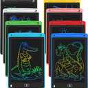 LCD Writing Tablet for Kids, 8.5 Inch Colorful Doodle Board Drawing Tablet, Educational Learning Toys Birthday Gifts for Kids Age 3 4 5 6 7 8 (8 Pack) (8 Colors)