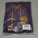 MISSMAY Women's Formal Lace Chiffon Bell Sleeve Wedding Party Long Dress. Purple, Size S