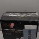 350 Piece Gold Dinnerware Set,100 Plastic Plates, 50 Cups,50 Pre-Rolled Napkins with Plastic Silverware, Disposable Gold Dinnerware Set for 50 Guests