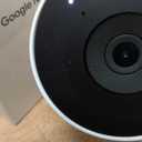 Google Nest Cam Outdoor (Wired, 2nd Gen) - Security Camera with 2K Video and Gemini, Night Vision, 2-Way Audio - Works with Google Home - 2025 Model - Snow (1-pack)