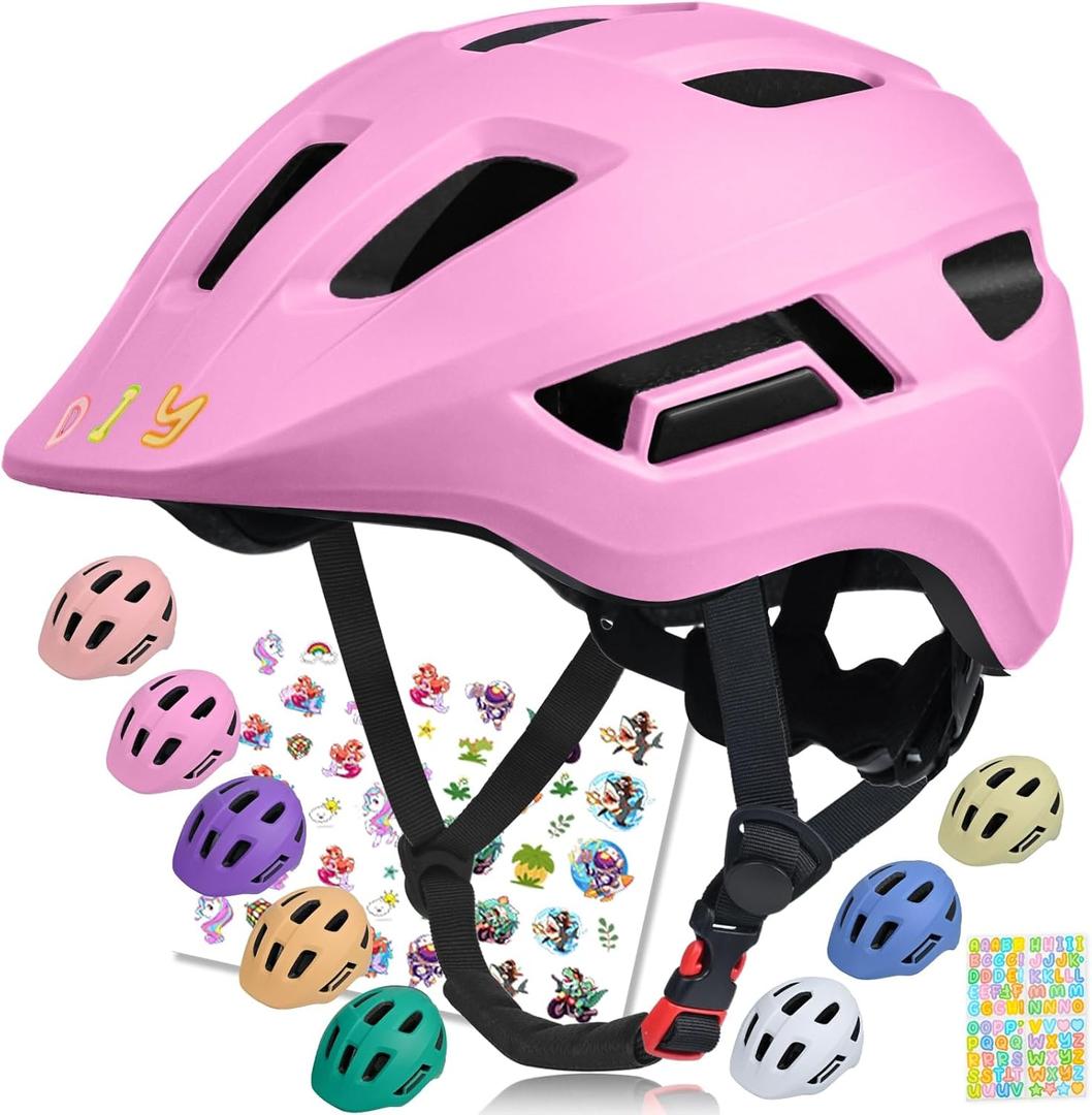 Toddler Helmets 2-4 Years 3-5 5-8 Kids Bike Helmet for Toddlers Age 1-3 Baby Bike Helmet Adjustable Lightweight Cycling Bicycle