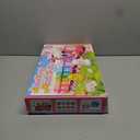 Train Set Toy Toddlers for 1-3 Learning Toy for Ages 1 2 3,Montessori Learning Matching & Sorting Toys,Christmas Birthday Gift Boys Girls (Pink)