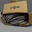 BIONIC STEEL 100 Ft Metal Garden Hose with Sprayer Nozzle, Non Kinking Designed Stainless Steel Heavy Duty Water Hose 100 Ft x 5/8 in. Flexible NON Expandable for Uninterrupted Water Flow, 500 PSI