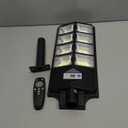 Viruhaka Solar Outdoor Lights,448LEDs Street Lights with 20000LM Hight Brightness, IP66 Waterproof Security Flood Light, Dusk to Dawn Solar Street Lights, for Exterior Wall, Patio, Yard, Deck, Garden
