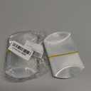 ISKYBOB 50 Pack Clear Plastic Pillow Boxes for Favors, Mini Pillow Gift Boxes for Candy Treats Transparent Packing Box 4x2