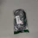 uxcell 28 Pack Curtain Rings with Clips, 3" Interior Diameter Curtain Clip Rings Hooks for Hanging Drapery Vintage Decorative Rustproof Drapery Ring with Hooks, Black