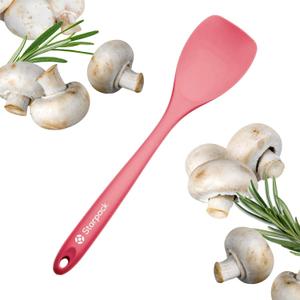 Starpack 'The All Rounder' XL Premium Silicone Spoonula Spatula - Silicone Spatula Spoon Heat Resistant to 600F - Best Silicone Spoonulas - Rubber Spoon Spatula - Kitchen Spoon Spatula for Cooking (Earthy Pink)