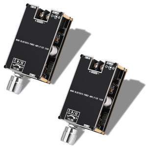 Daakro 2PCS ZK-1001B Bluetooth Amplifier Board,100W Mono Channel Amp Board with TWS Pairing Function,DC 7-24V, Bluetooth/USB/AUX Input, Audio Amp Board for Home DIY Wireless Speakers, Password Free
