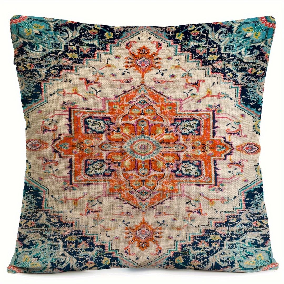 Gujiahone Spring Wildflowers Lumbar Pillow Covers 12x20 inch Set of 2 Wildflowers Plant Spring Farmhouse Decorative Pillow Cases