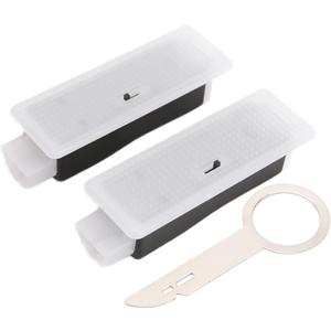 2pcs Car Door LED Footwell Light 3Color Matte Lamp Assembly Replacement Suitable For MINI Whole Series And Multiple Series From 11 To 21 Years