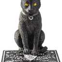 Pacific Giftware Black Cat with Spirit Board Ouija Figurine Statue Home Decor
