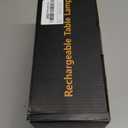 2 Pack Rechargeable Table Lamps,Cordless Lamp with 6000mAh Battery Operated, Portable Indoor/Outdoor Table Lamp for Patio Restaurant Home Dinner Dining Kitchen,Waterproof & Wireless 