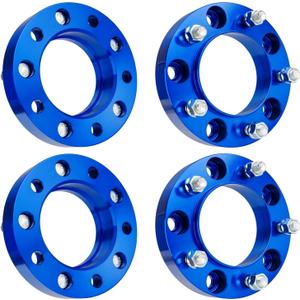 Torchbeam 4Pcs 5x150 Wheel Spacers 5x5.91, M14x1.5 Wheel Stud, 1.25" 31.75 Thickness, 110 Hub Centric, for Tundra, Sequoia, Land Cruiser, LX470, LX570