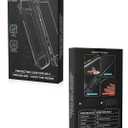 Slim Protective Case for Switch 2, Dockable Case Protector for Switch 2 2025, Shockproof Hard Shell Cover - Thin 1mm & Lightweight 58g | Anti-Fingerprint Matte Finish | Translucent Smoke Black